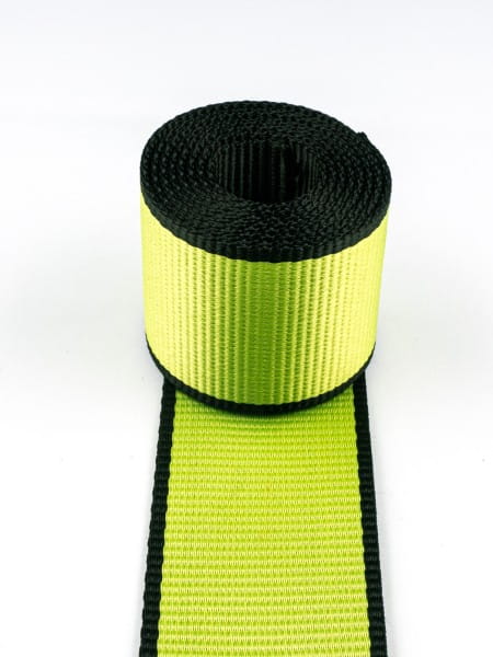 Webbing (polyamide), strong, two-coloured, 46mm, SPECIAL PRICE