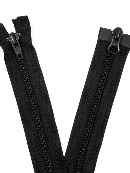 YKK 5C Zipper, coil, separating, two-way, autom., one side, 250cm