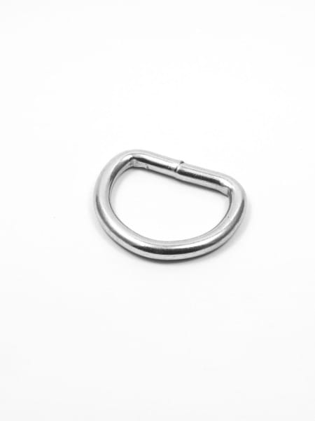 D-Ring, welded, galvanized, 25mm