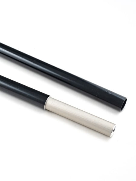 EASTON® Aluminium 7075 Zeltgestänge-Segment, mit Stift, 40,6cm, 11mm