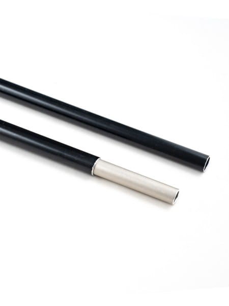 EASTON® Aluminium 7075 Zeltgestänge-Segment, mit Stift, 40,6cm, 9mm