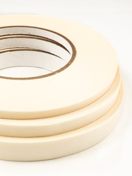 Double sided adhesive tape, paper carrier, 15mm x 50m