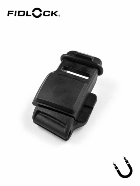 SNAP BUCKLE PIPING | magnetic buckle, for chest harness, 15mm