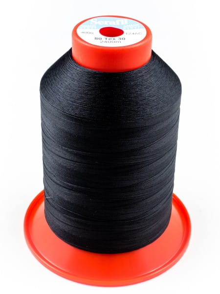 Serafil 80, Polyester continuous filament yarn, 2400m