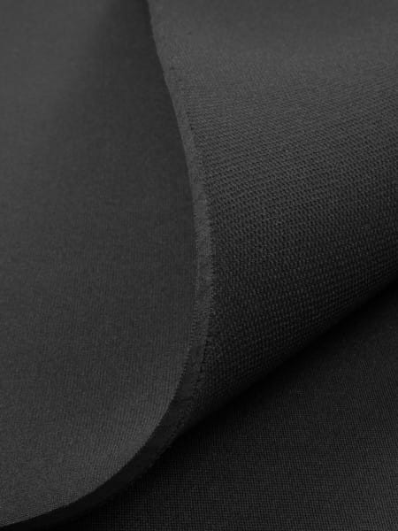 Gewebeart Jersey Neopren, einseitig Armatex/einseitig Nylonjersey kaschiert, 3mm, schwarz/schwarz