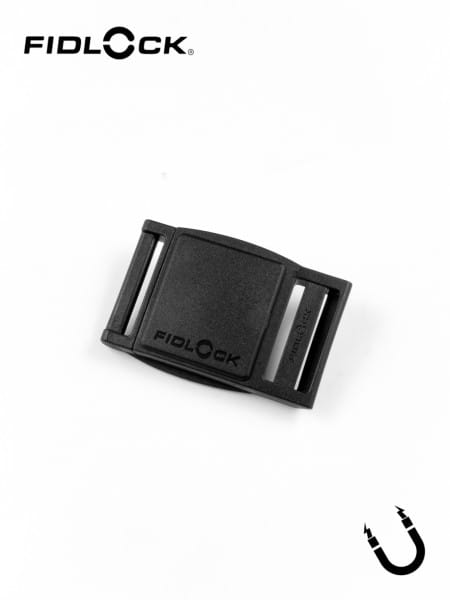 SNAP BUCKLE 25 FLAT | magnetic buckle, one side length adjustment, extraslim, 25mm