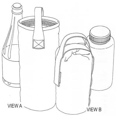 Isoliertasche für Flaschen, RS105