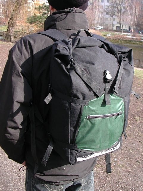 Rolltop backpack