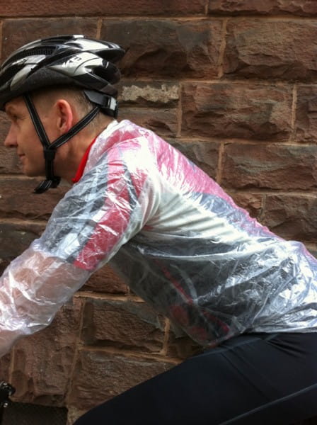 Ultralightweight cycling jacket
