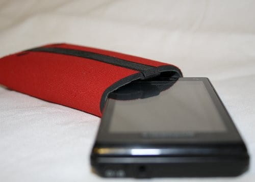 Neoprene cell phone case