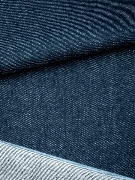 Gewebeart Köper Jeansstoff, Bio-Baumwolle, elastisch, 350g/qm