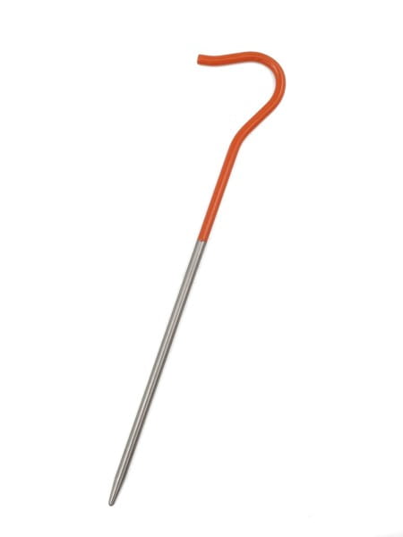 Zelthering, Titan, Vargo, gebogene Form, 16,6cm, 8,1g, 6er-Pack