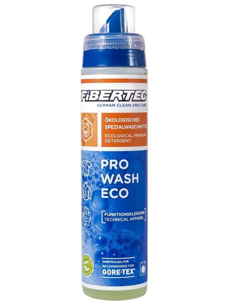 Fibertec Pro Wash Eco, concentrated detergent, 250ml