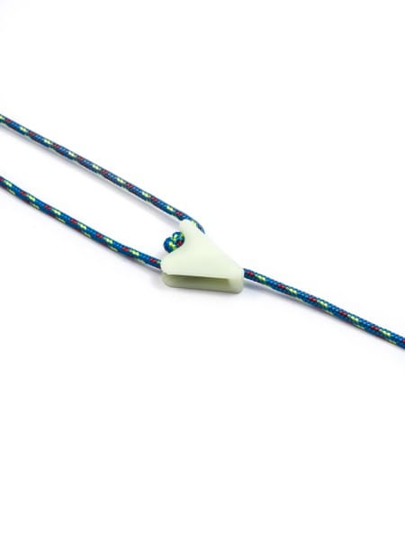 Zeltabspanner Clamcleat® Line-Lok mini, fluoriszierend